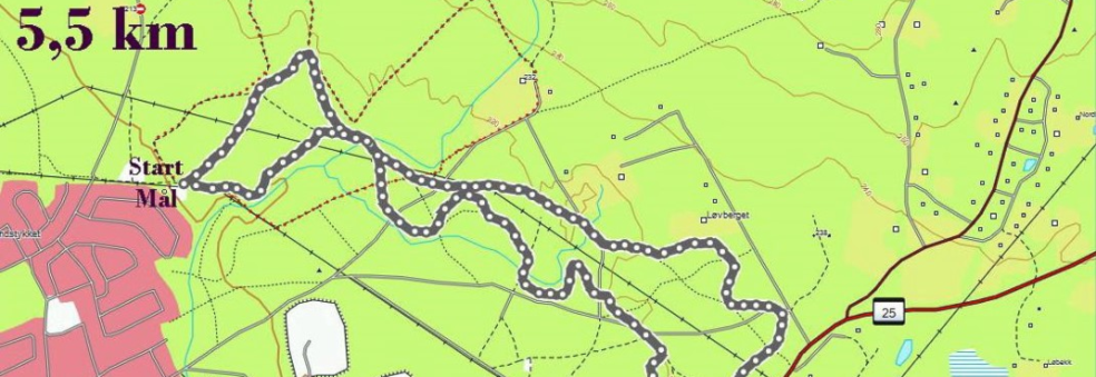 Gå-joggen -Stavåsenrunden